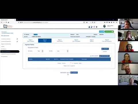 Poder Judicial: Video tutorial sobre el nuevo sistema de ingreso de expedientes electrónicos