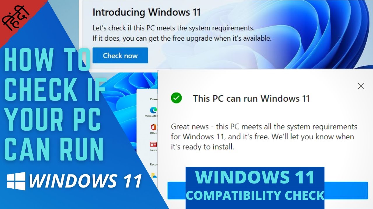 Windows 11 Compatibility Checker Tool | How to Check If Your Pc Can Run ...