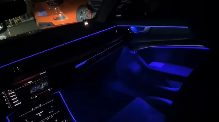 Audi A6 C8 Ambient Lighting Interior Mood Retrofit Kit Package