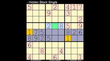How to Solve Washington Times Sudoku Difficult  27 November, 2025