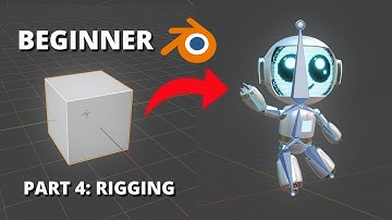 Blender for Complete Beginners Part 4 - Character Rigging
