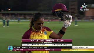 AUSW vs WIW 2nd T20I | The Windies Women Secure a Grand Win to Make the Score 11 | Highlights