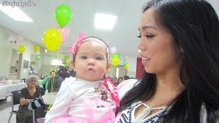 Julianna's 1st Birthday Party! - October 13, 2013 - itsJudysLife Vlog