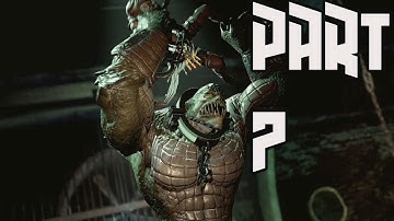 BATMAN RETURN TO ARKHAM (Arkham Asylum) Walkthrough Gameplay Part 7 - CROC