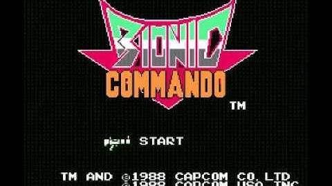 Bionic Commando (NES) Music - Game Over