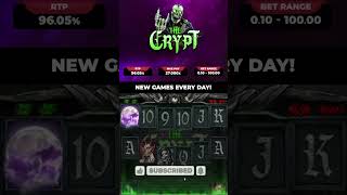 Lots of FUN and SCARY TIMES with The Crypt Slot! 🎰