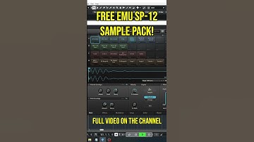 EMU SP-12 | FREE Sample Pack!  #freesamples #freesoundfx #musicproduction #drums #sample