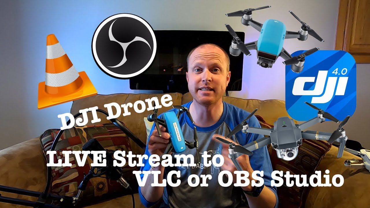 Complete guide to setup your DJI drone to RTMP streaming
