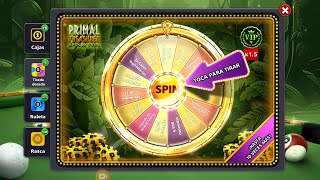 Golden Spin Primal Treasures Season (2023). 8 Ball Pool