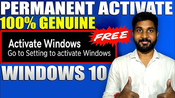 How To Activate Windows 10 For Free 2020| Permanently Activation| Activate Windows Fix |100% Genuine