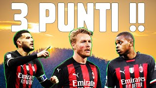 π§± 3 PUNTI PESANTISSIMI !! FORZA DIAVOLO ALEEEE... VIVO SOLO PER TE...