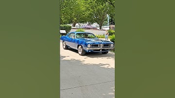 1970 Plymouth Barracuda Classic Car Drive By Engine Sound Easy Rodders Car Show 2024