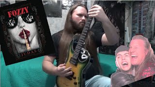 Fozzy - Judas (Guitar Cover w/Solo) Chris Jericho AEW Wrestling Theme Song