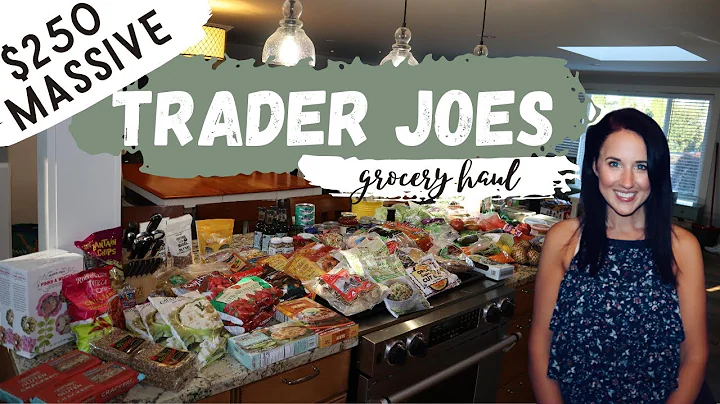 MASSIVE TRADER JOES GROCERY HAUL | FAMILY OF 5