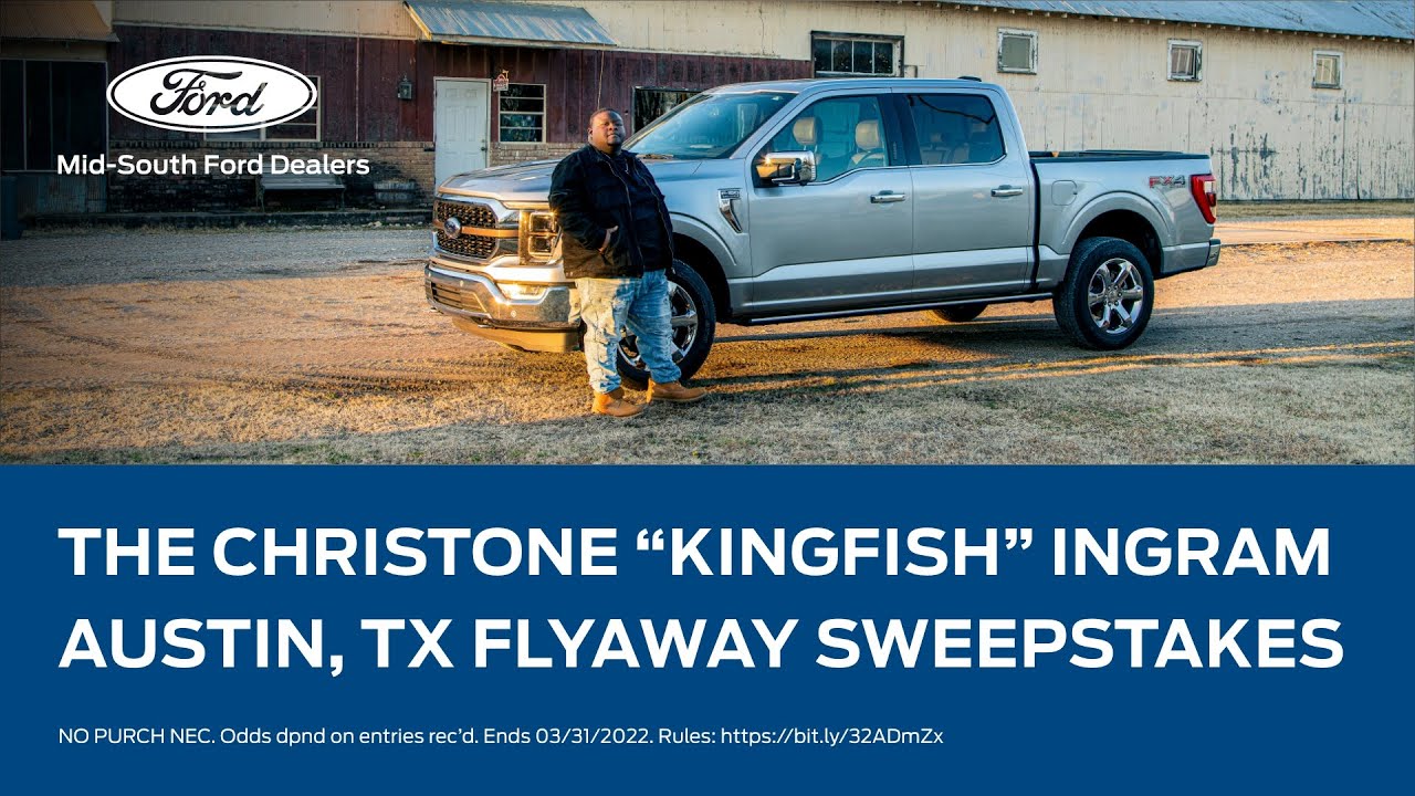 Mid-South Ford Dealers Present Christone “Kingfish” Ingram