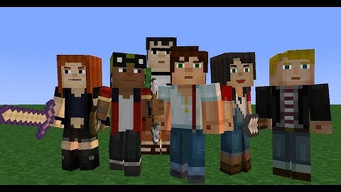 Minecraft: Story Mode (Mine-imator) - Combat Finishers.