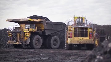 Cận cảnh khai thác than đá tại úc - Video Timelaspe - Than đá nhập khẩu Song Long