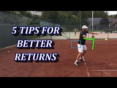 5 Tips For Better Tennis Returns (Of Serve)