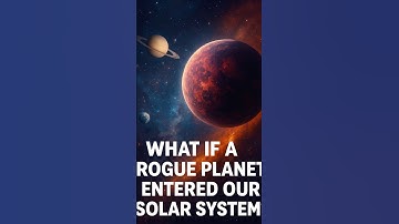 What if a rogue planet crashed into our Solar System? 🌌 #whatif #space #cosmicexploration #facts
