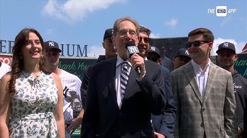 John Sterling farewell retirement speech at Yankee Stadium