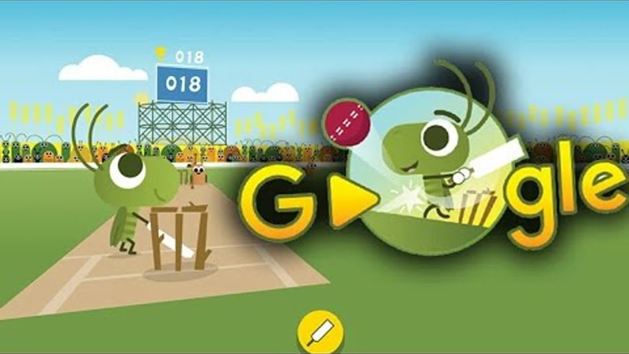 Cricket Game snails cricket game Google's Cricket Doodle shorts 