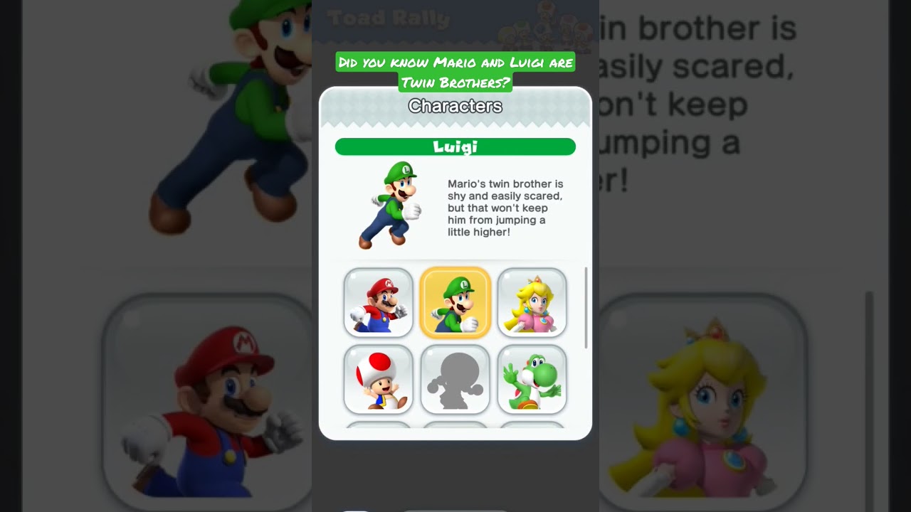 Why are so many people surprised to learn that Mario and Luigi are twins? -  Quora