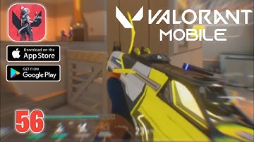 VALORANT Mobile Gameplay (Android, ios) (Hyper Front Gameplay) BEST Multiplayer Game - part 56