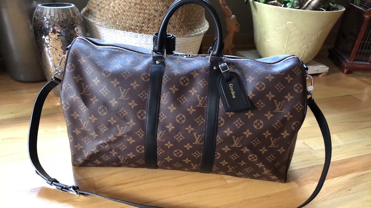 My LV Keepall 45 macassar  Bags, Louis vuitton, Vuitton