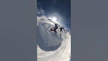 When Skiing Goes Wrong… Cliff Edition 🎿😂