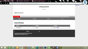 Day 32  PHP & PDO tutorial series Part II Voting System