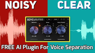 The Best FREE AI Noise Reduction Plugin in 2023/FREE AI plugin for Voice Separation