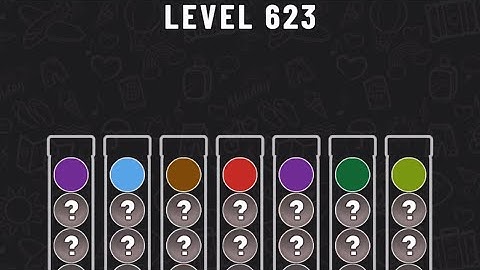 Ball Sort Puzzle Level 623 #ballsortpuzzle #ballsortpuzzlegameplay #puzzlegame #mobilegames