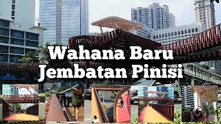 JPO Pinisi, JPO Karet Sudirman, JPO Sudirman | Jembatan Penyeberangan Sepeda | Phinisi Sudirman