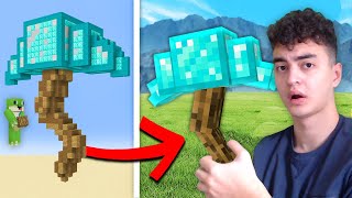 MİNECRAFT'ta İNŞA ETTİĞİMİZ HER ŞEY GERÇEK OLUYOR!