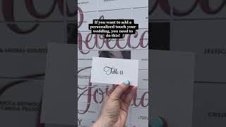 How do you think this seating chart turned out??