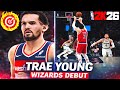 Trae Young Wizards Debut in NBA 2K26 Play Now Online! Full Gameplay & Highlights