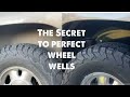 How to detail wheel wells