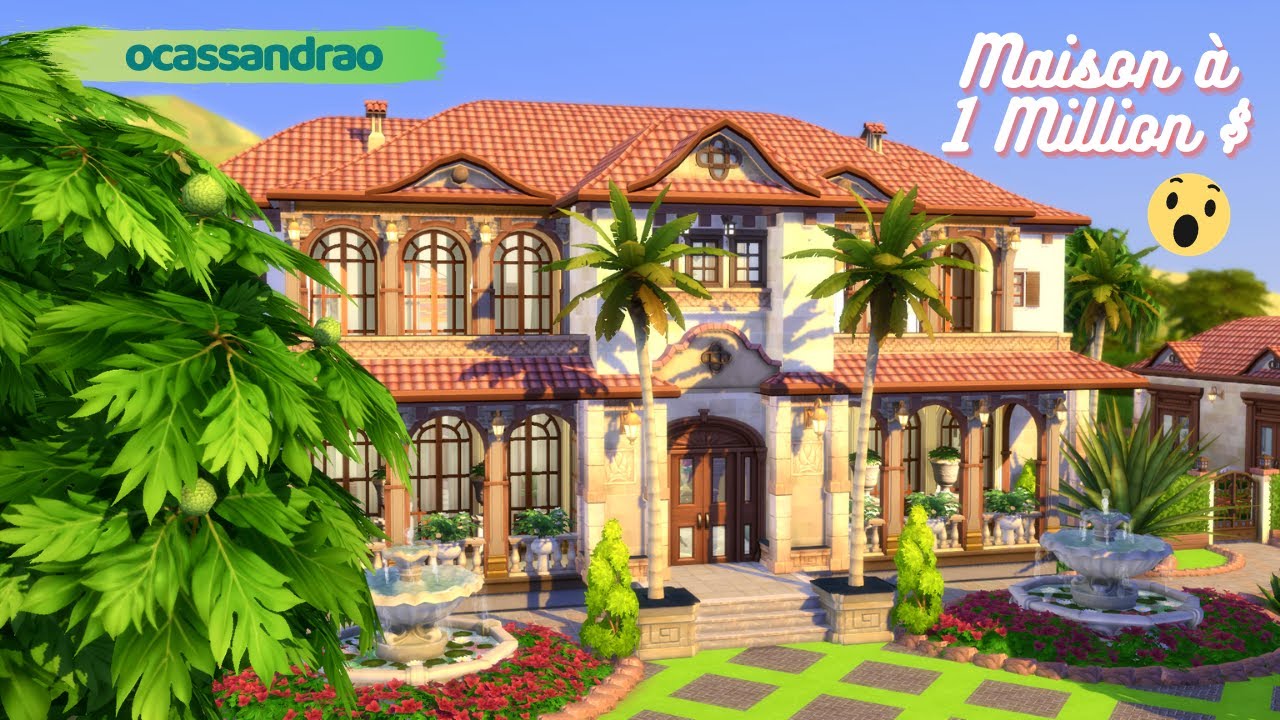 Maison à 1 million ! Les Sims 4 YouTube