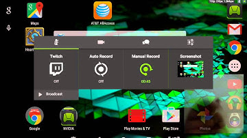 NVIDIA Shield Tablet - How to video capture