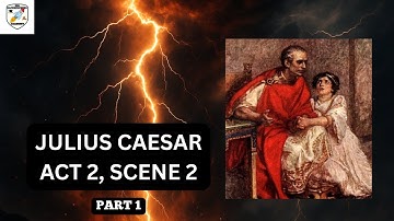 JULIUS CAESAR ACT 2 SCENE 2 PART 1|line by line explanation in hindi backbenchers academy#mayanksir|