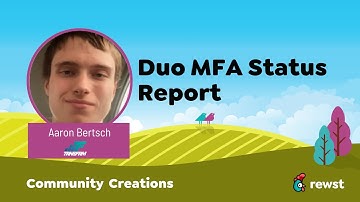 Duo MFA status report workflow demo