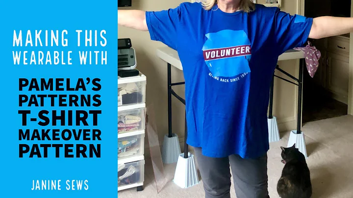 T-Shirt Makeover using Pamela's Patterns - e44