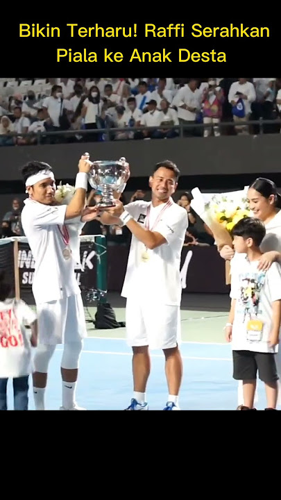 Lawan Desta, Raffi Ahmad Juara Tiba Tiba Tenis #trending #viral #champion #tennis #sports #shorts