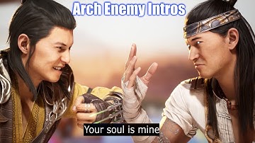 MK1 Characters Meet Their Arch Enemy - Mortal Kombat 1 Intros