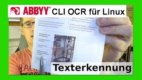 Texterkennung in Ubuntu Linux BESTE QUALITÄT kostenlos mit Abbyy OCR Software Installation / Nutzung