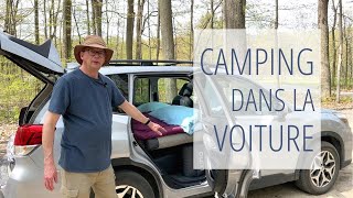 Simplifier le camping : dormir dans l’auto et autres trucs