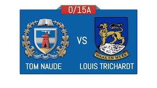 Tom Naude vs Louis Trichardt O/15A rugby match 13 April 2024 live from Polokwane, Limpopo Province