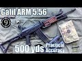 Galil ARM to 500yds: Practical Accuracy