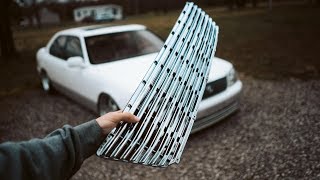 Badgeless Chrome Grill - VIP Style LS400