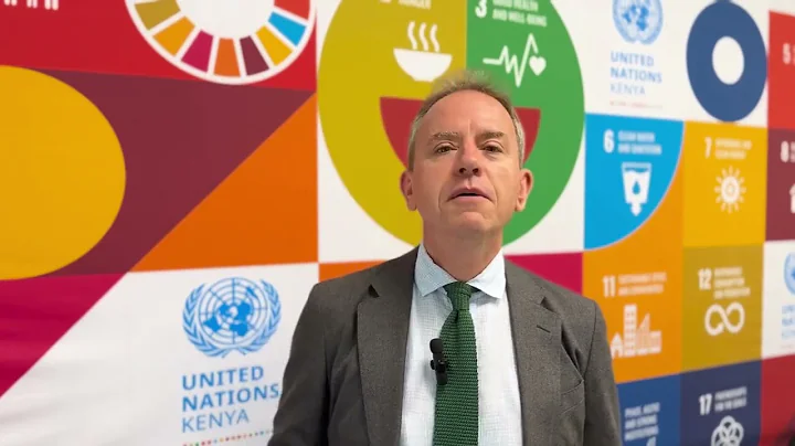 Dr. Stephen Jackson, the UN Resident Coordinator in Kenya